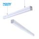 White Powder Painted Steel LED Linear Strip Lights CRI Ra 80 For Theaters