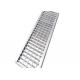Anti Skid Serrated Walkway Galvanized Steel Plank Grating Punched Hole