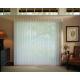 White Intelligent Window Blinds Living Room Electric Shading Sunscreen Dimming Transparent Scenery
