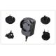 5V DC Wall Mount Interchangeable Power Adapter For Switching Supply