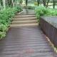 Waterproof Carbonised Bamboo Wood Decking Boards 150mm