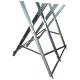 Foldable Heavy Duty Steel Sawhorse For Saw Trestle Garden Tool 1.5mm 2.0mm Thickness