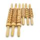 Halloween Design Embossed Bamboo Wood Rolling Pin embossing rolling pin