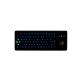 IP67 Dynamic Water Proof Marine Black Metal Keyboard With Track Ball