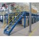 50 Years Life Span Galvanized Steel Structure Working Platform with Stairs / Ladders
