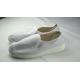 White Antistatic work safety PU outsole canvas shoes esd electric dustproof shoe