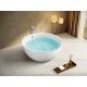 Eco Friendly Acrylic Free Standing Bathtub Ergonomic Modern SP3159