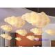 Creative Led Floating Clouds Chandeliers Hanging Lamps White Nordic Lamp Modern