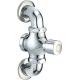 Double In Wall Toilet Flush Valve Matching With G1 Or G3/4 Inlet For Squat Pan