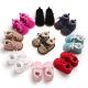 Rubber sole winter warm cotton  Lace-up 0-2 years boy girl prewalker baby girl boots
