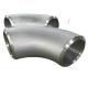 ANSI 316L Stainless Steel Pipe Fittings Butt Welding 90 Degree Elbow Pipe Fitting