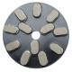 Customized Colors 200mm 8inch Diamond Grinding Disc For Granite Stone Resin Bond Abrasive