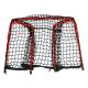 Steel Polyester Black Ice Hockey Net Cold Resistant Official Hockey Nets