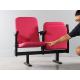 Folding Fabric Beam Mounted Stadium VIP Chair With Armrest