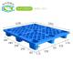 Euro Standard HDPE Blue Nine Feet Lightweight Plastic Pallets For Warehouse