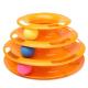 Pet Three Layer Turntable Track Cat Toys Interactive