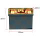 Rectangle Shape Flat Pack Plinth With Glass Cabinet , Jewelry Watch Shop Display