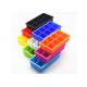 Durable , Eco - Friendly , 8 cavities , Silicone Ice Cube Tray for Pub / Bar