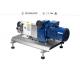 316L Horizontal TUL Lobe High Purity Pumps with Explosion proof Motor Clamp End Connection