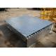 Hot Dip Galvanized Hydraulic Electric Dock Leveler With Bumpers