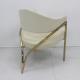 Nordic Leisure Rocking Chair Cloth Pearl Cotton With Free Stool Technology