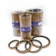 Construction Equipment Hydraulic Piston Seal NBR Material Golden Color