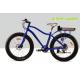 Aluminum 26 Inch Mountain Beach Electric Bicycle Ebike Fat Tire For Adults