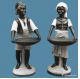 Marble Stone Art Sculpture Children Figurines For Outdoor Garden Decor