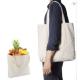 2022 Customized Totes With Logo Black Cotton Canvas Grocery Bags 230gsm