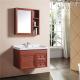 Aluminum Alloy Bathroom Sinks And Vanities With Mirror Cabinet / Two Drawers