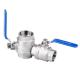 Customized 1/2 Ss 304 316L 2PCS 3PC Stainless Steel Ball Valve for Water Control