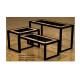 Commercial Boutique Display Tables , Heavy Duty Tiered Retail Display Tables Portable