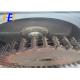 Vertical 300kg/H Plastic Granules Machine , 45kw Motor PVC Plastic Powder Grinder