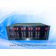 HDMI fiber converter with 14pcs insert cards in 4U rack mount chassis for CCTV system