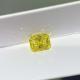 Radiant Cut Synthetic Lab Created Yellow Diamonds 2-2.99 Carat
