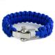 Custom Adjustable Paracord Survival Bracelet Perfect for Outdoor Survival Situations