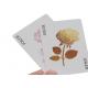 Portable Poker Business Cards 300gsm Chinese Black Core Paper Material CMYK Print