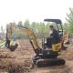 Hydraulic Mini Garden Digger , Diesel Mini Excavator Supplier