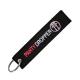 Skin Friendly Embroidery Keychain Key Ring Tag For Motorcycle Scooters Car