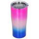 30oz Double Wall Tumbler With Flip Top Lid Straw And Cleaning Brush