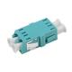 Duplex LC Adapter Multimode Fiber Coupler Mounting Without Flange