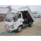 600P 130hp Isuzu Garbage Truck 10-12 Feet Spring Suspension