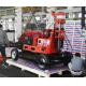 Construction Borehole Drilling Equipment , Hydraulic Drilling Rig  Wheel Trailer Mounted