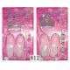 Hot sell beauty toy set with pink  shoes ,earring,bracelet