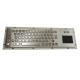 PS2 150mA IP65 Industrial Keyboard And Mouse With Braille Dots