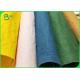 Multicolor Tear Resistance Washable Kraft Paper For Bags Plicated