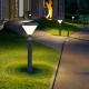 Aluminum Waterproof 3.2V Solar Wall Garden Light 50000H Post Pillar Pathway Decoration