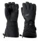 waterproof winter gloves outdoor gloves snow gloves mountain gloves black color adults size polyester fabric