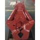 Red Hydraulic Excavator Shears For Unconventional Crushing Secondary Demolition