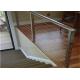 DIY Wire Rope Stainless Steel Stair Balustrade Outdoor / Indoor With SS Wire Ropes
